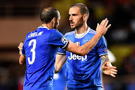 centre backs Bonucci Chiellini